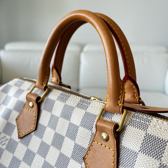 [Authentic] LOUIS VUITTON SPEEDY 30 DAMIER HANDBAG - Picture 4 of 11